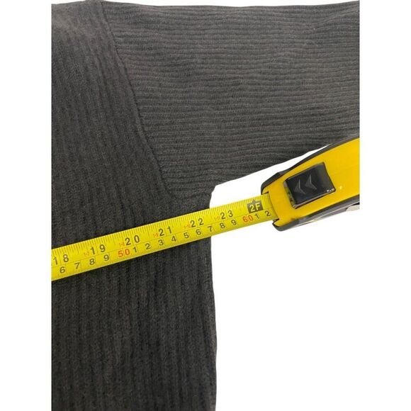 Massimo Dutti Womens Cashmere Sweater M Medium Gray TurtleNeck 5687/605 NWT - Picture 8 of 10